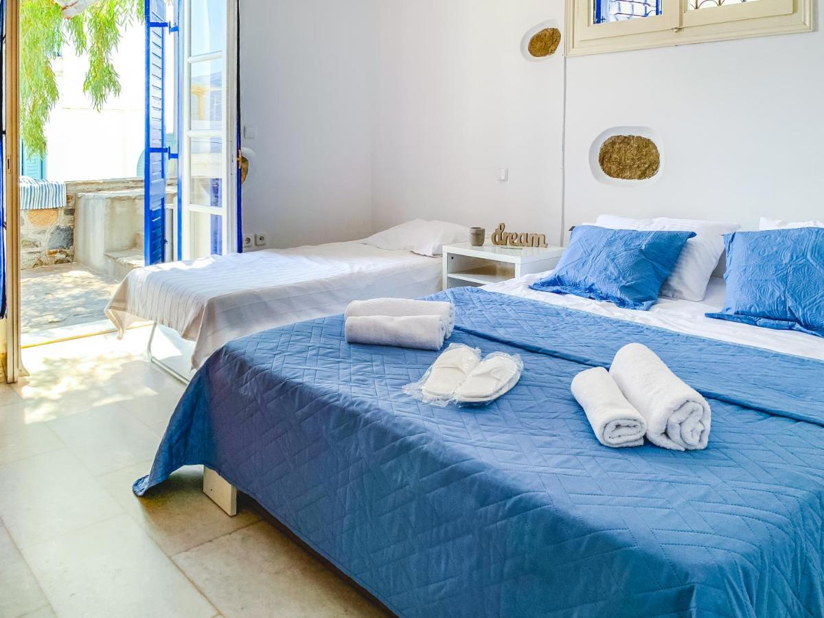 Blue & White: An Absolute Aegean Dream House Villa Galini  Exterior photo